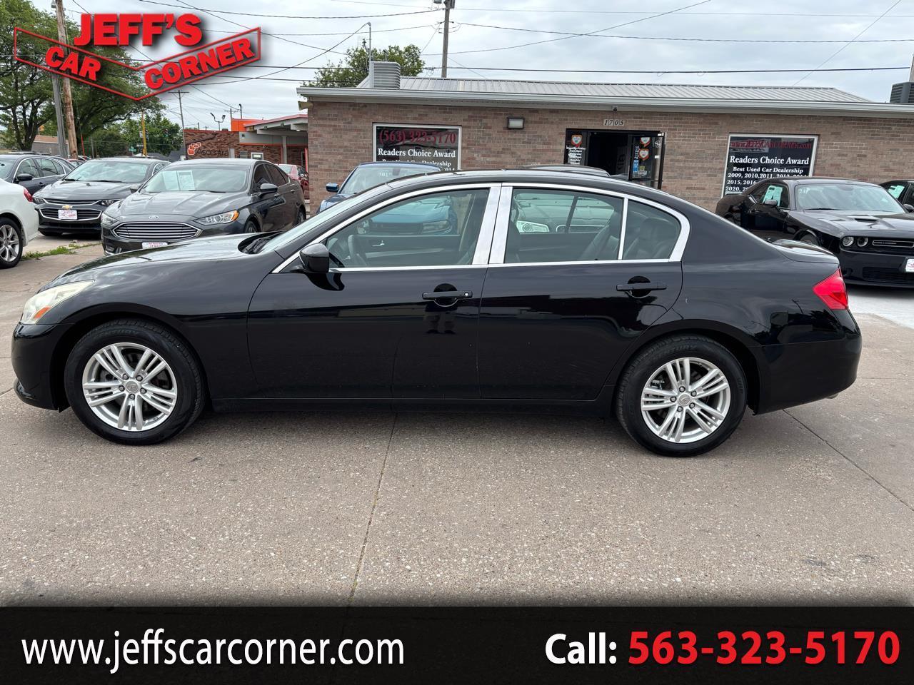 Infiniti G Sedan G25x AWD 2011