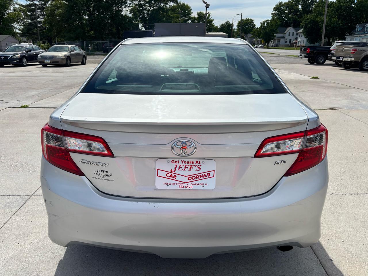 Toyota Camry SE Sport 2014