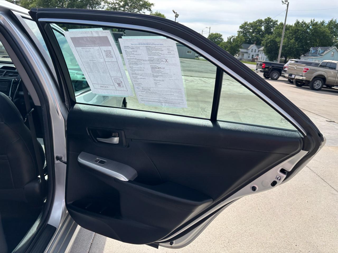 Toyota Camry SE Sport 2014