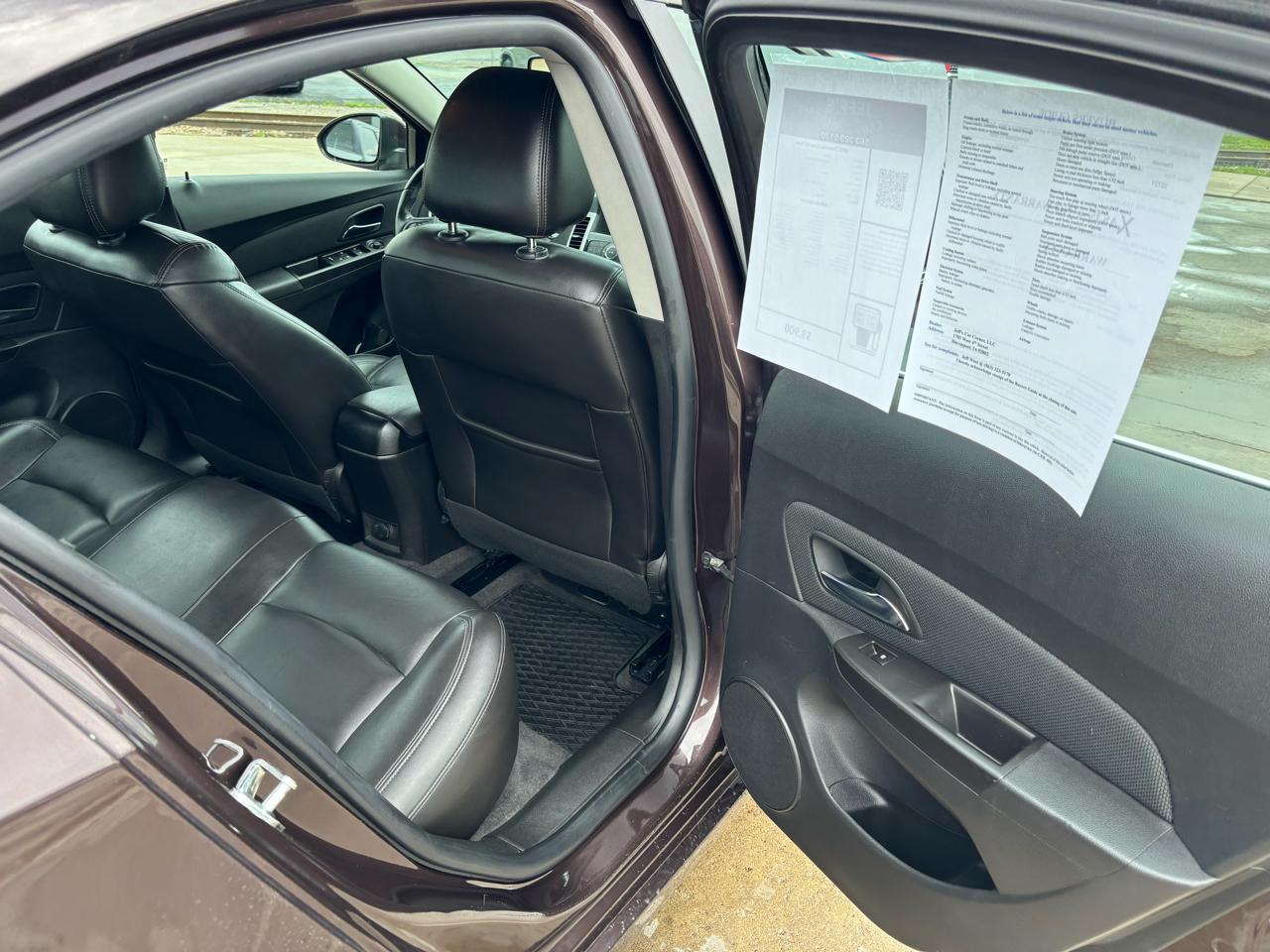 Chevrolet Cruze 2LT Auto 2015