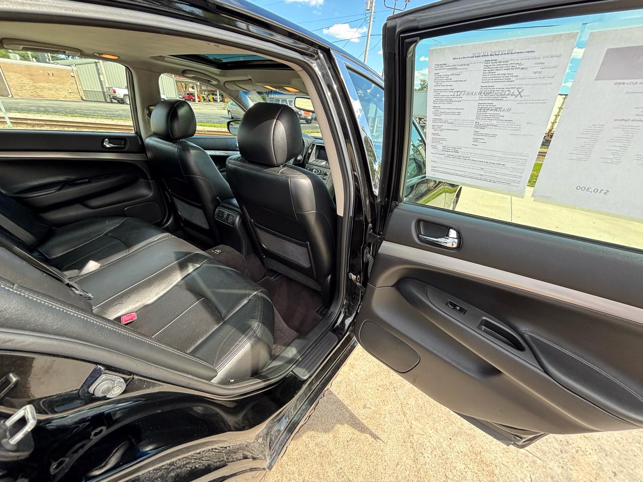 Infiniti G Sedan G25x AWD 2011