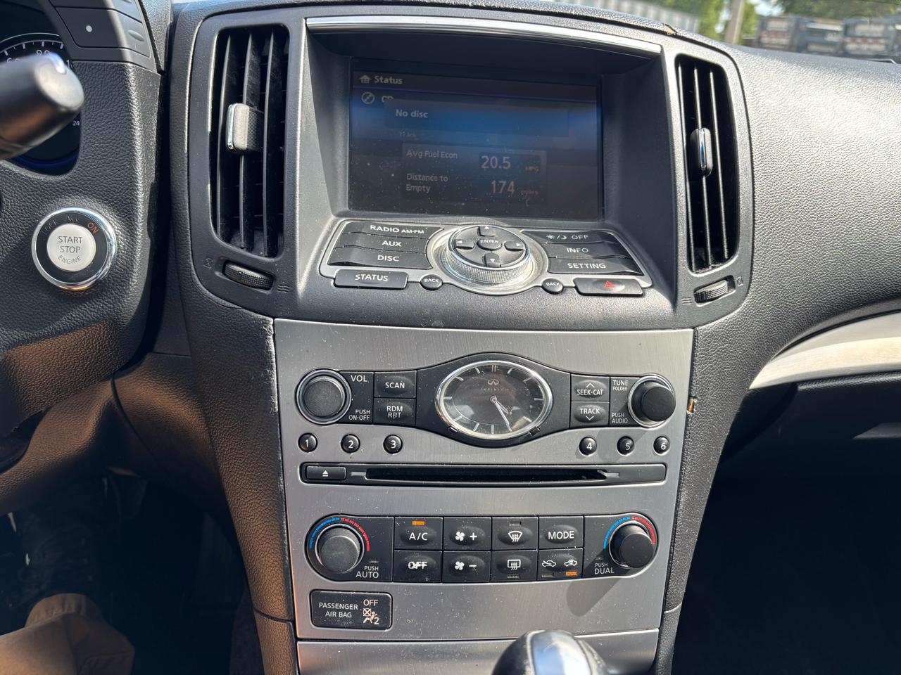 Infiniti G Sedan G25x AWD 2011