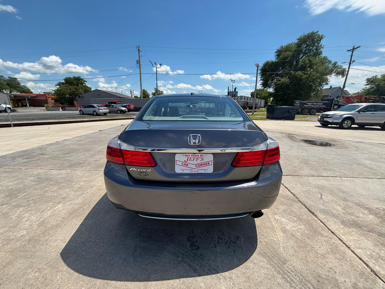 Honda Accord EX-L Sedan CVT 2015
