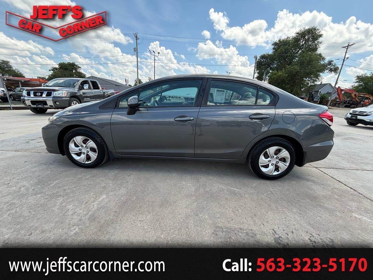 2013 Honda Civic LX Sedan 5-Speed AT