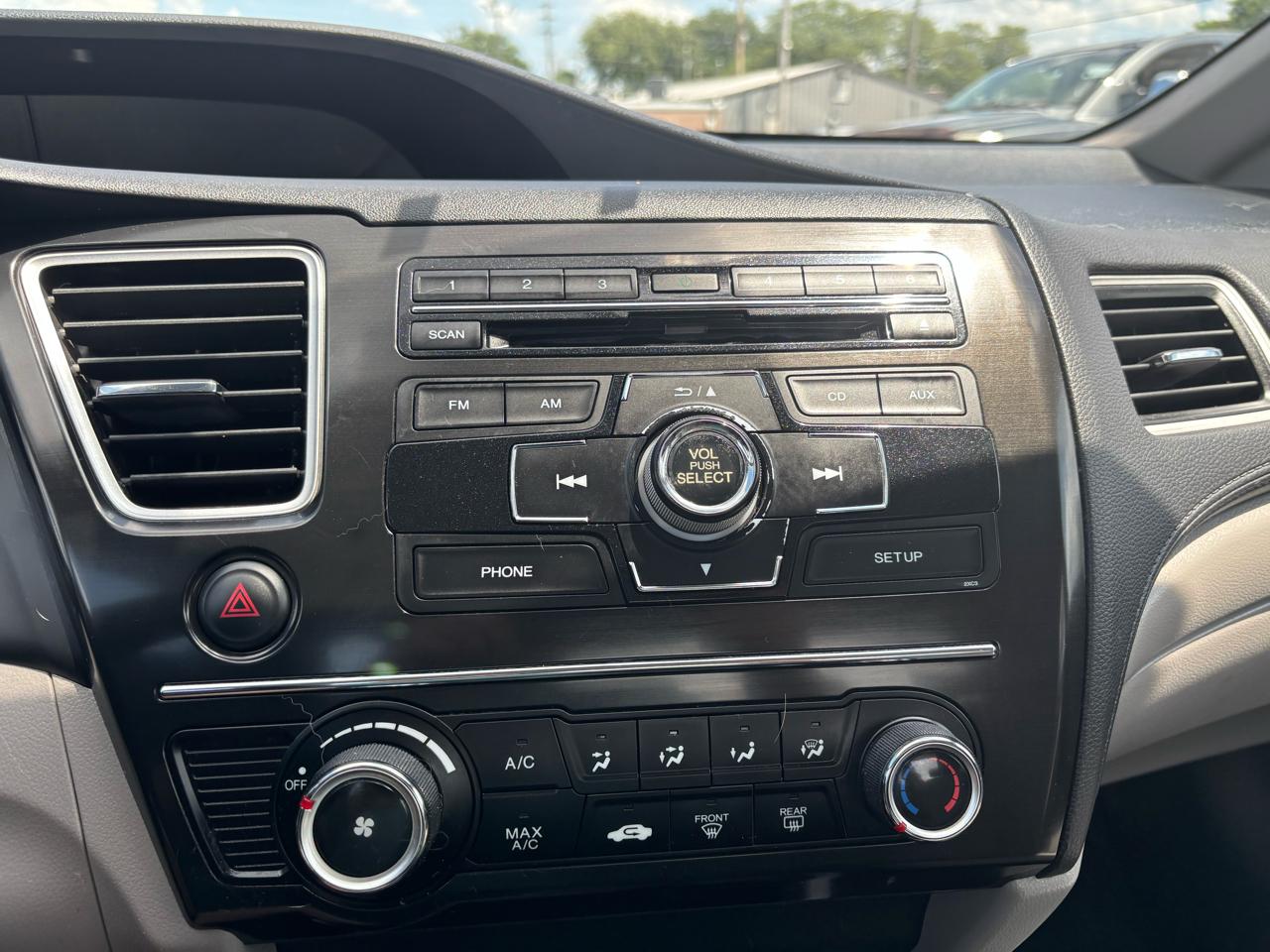 Honda Civic LX Sedan 5-Speed AT 2013