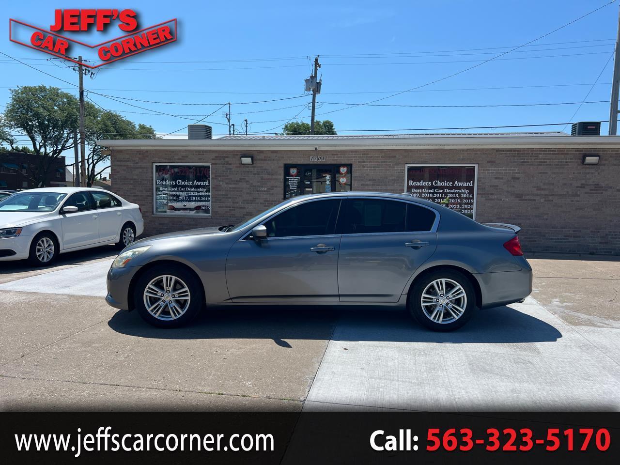 2010 Infiniti G Sedan G37x AWD