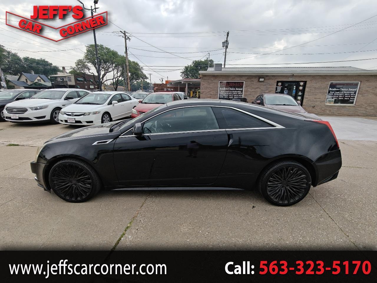 2014 Cadillac CTS Coupe Performance RWD