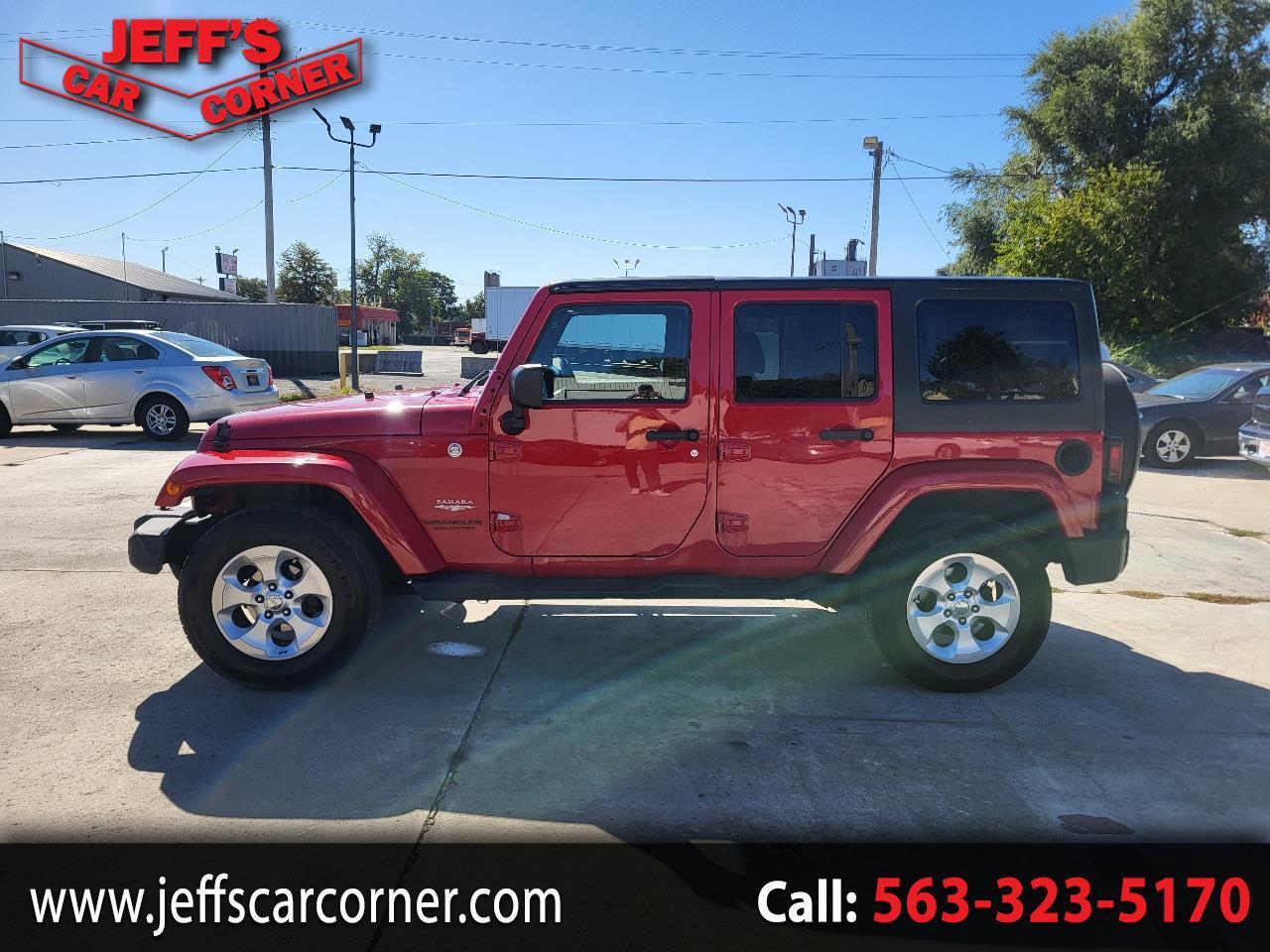2013 Jeep Wrangler Unlimited Sahara 4WD
