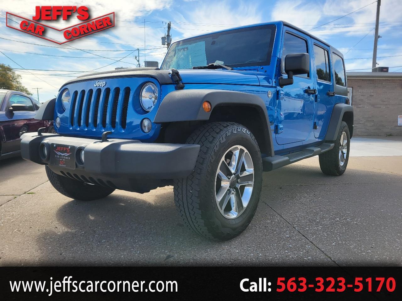 2015 Jeep Wrangler Unlimited Sport 4WD