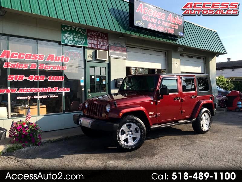 Used 2008 Jeep Wrangler Unlimited Sahara 4wd For Sale In