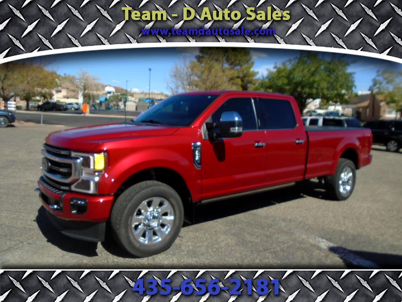 Ford F-250 SD Platinum Crew Cab Long Bed 4WD 2020 Ford F-250 SD Platinum Crew Cab Long Bed 4WD 2020