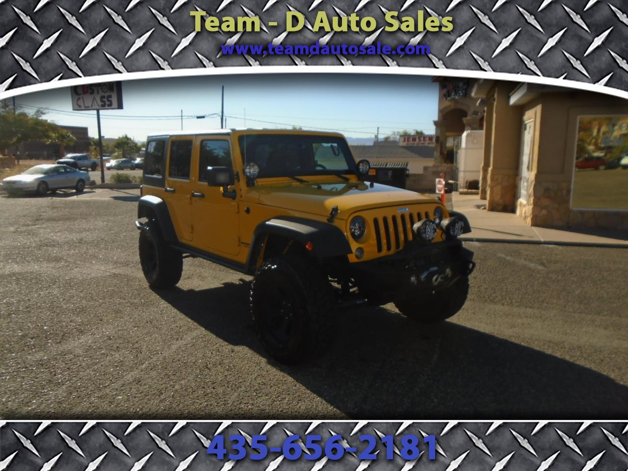 Jeep Wrangler Unlimited Rubicon 4WD 2015 Jeep Wrangler Unlimited Rubicon 4WD 2015