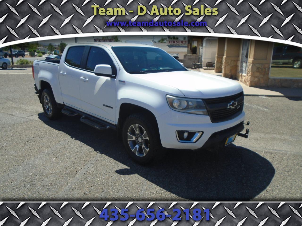 2016 Chevrolet Colorado Z71 Crew Cab 4WD Short Box