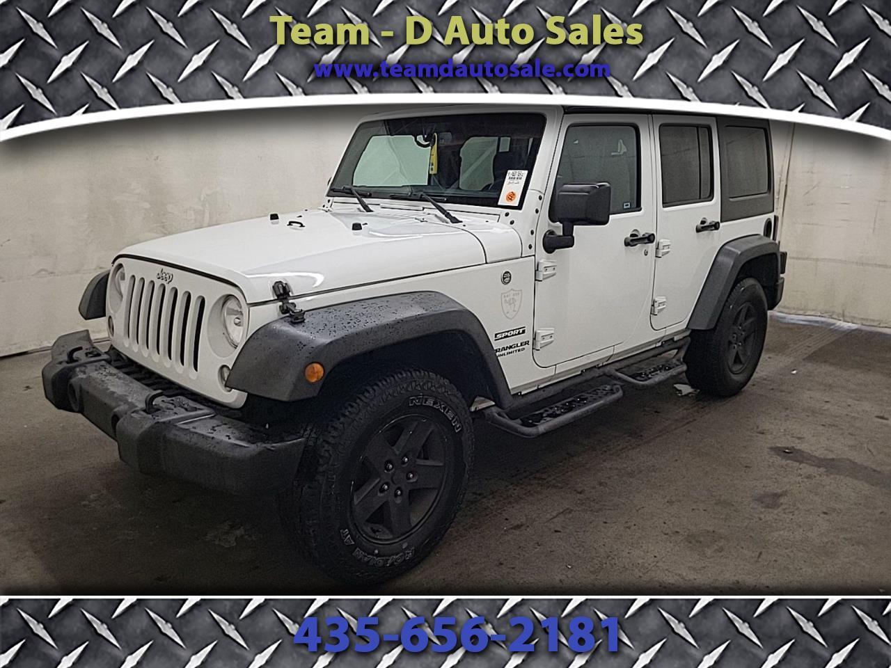 Jeep Wrangler Unlimited Sport 4WD 2017