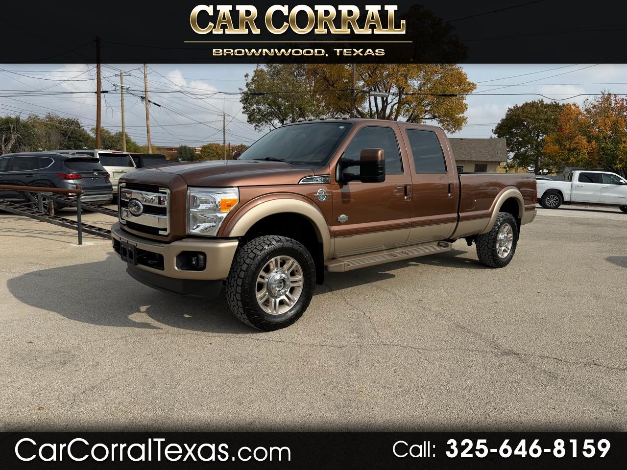 2011 Ford F-350 SD King Ranch Crew Cab Long Bed 4WD