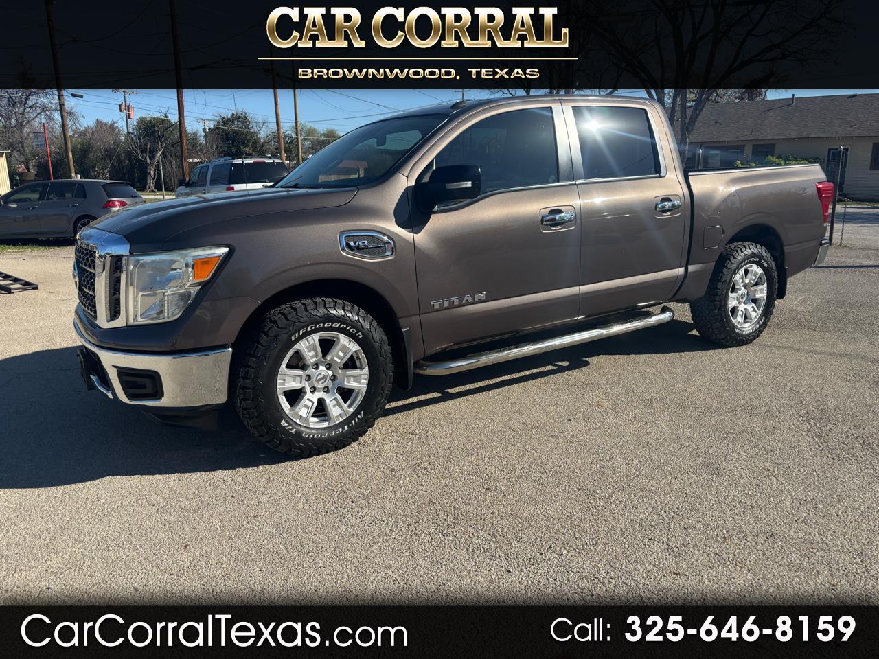 2017 Nissan Titan SV Crew Cab 2WD