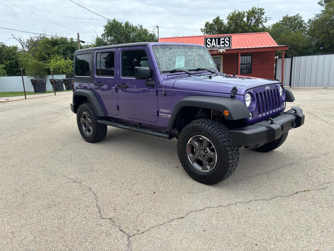Jeep Wrangler JK Unlimited Sport 4WD 2018