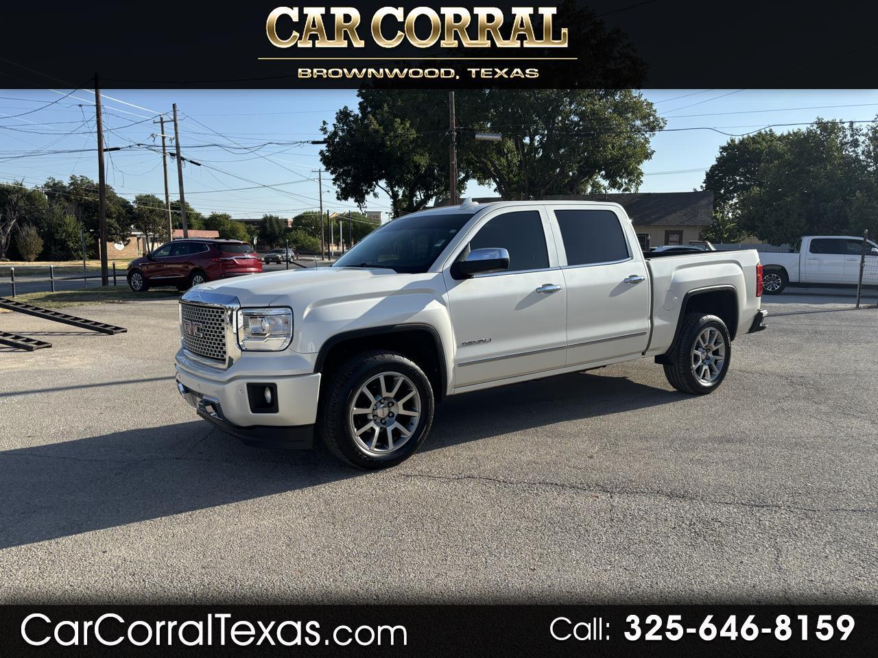 2015 GMC Sierra 1500 Denali Crew Cab Short Box 4WD