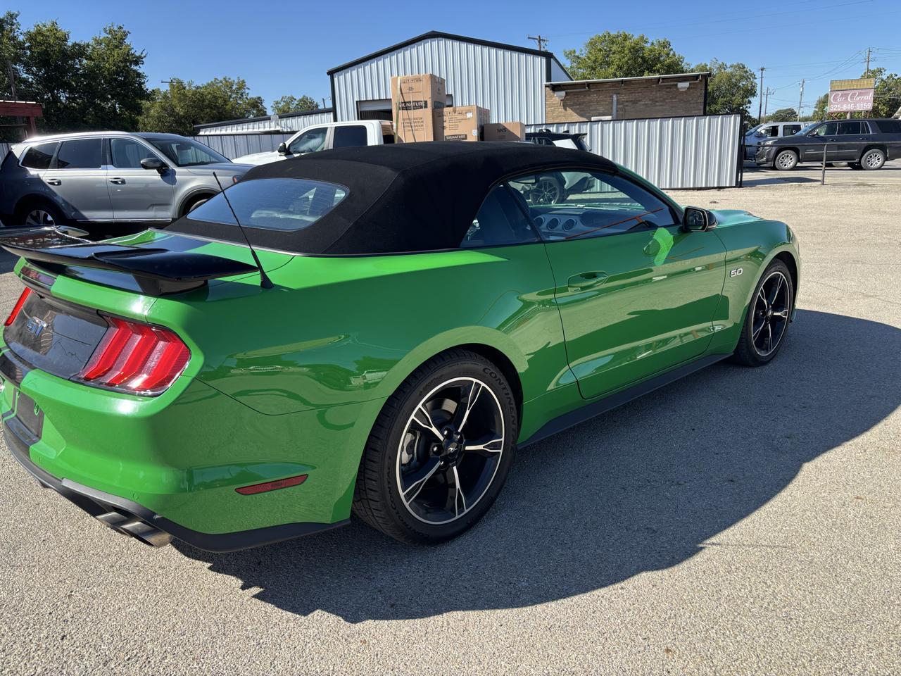 Ford Mustang GT convertible 2019