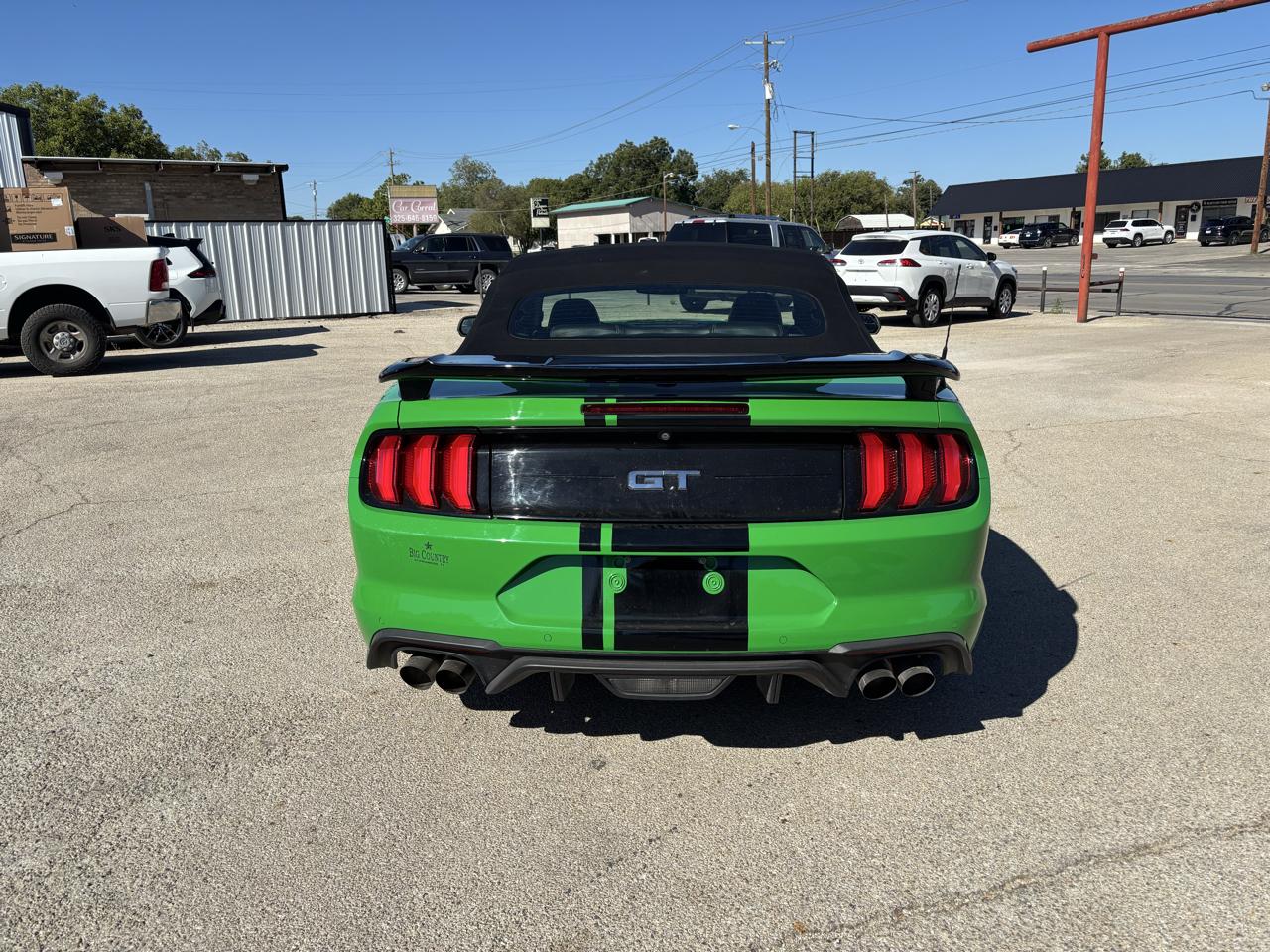 Ford Mustang GT convertible 2019