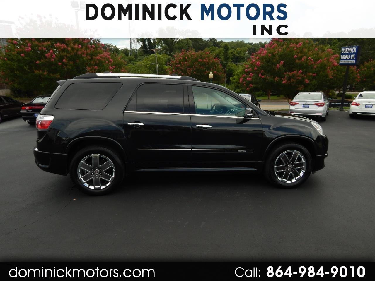 Used 2012 GMC Acadia Denali FWD for Sale in Laurens SC 29360 Dominick