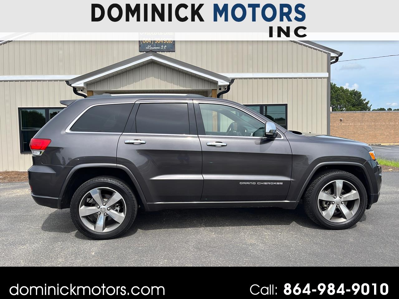 Used 2015 Jeep Grand Cherokee Overland 2WD for Sale in Laurens SC 29360