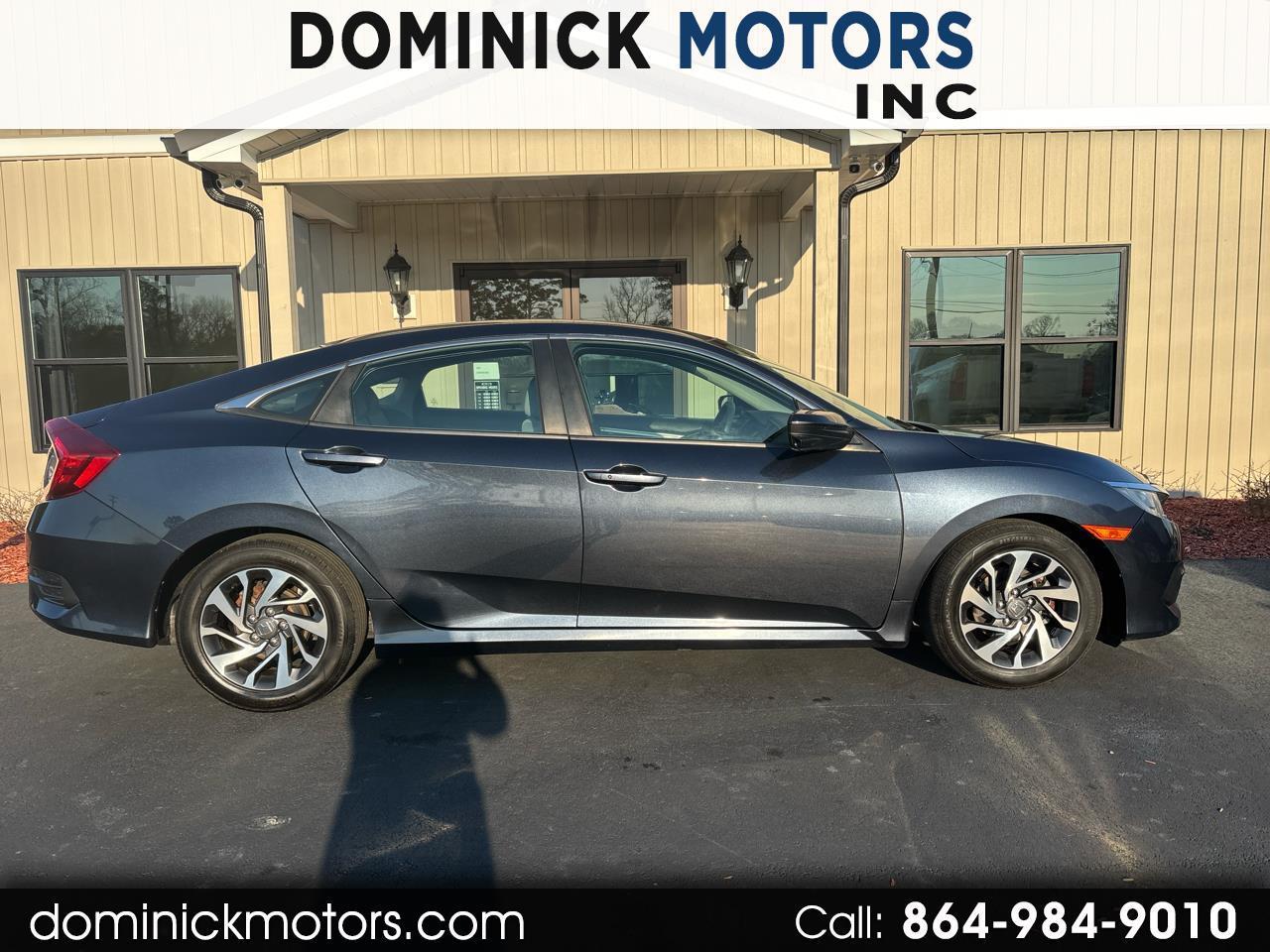 2016 Honda Civic EX Sedan CVT