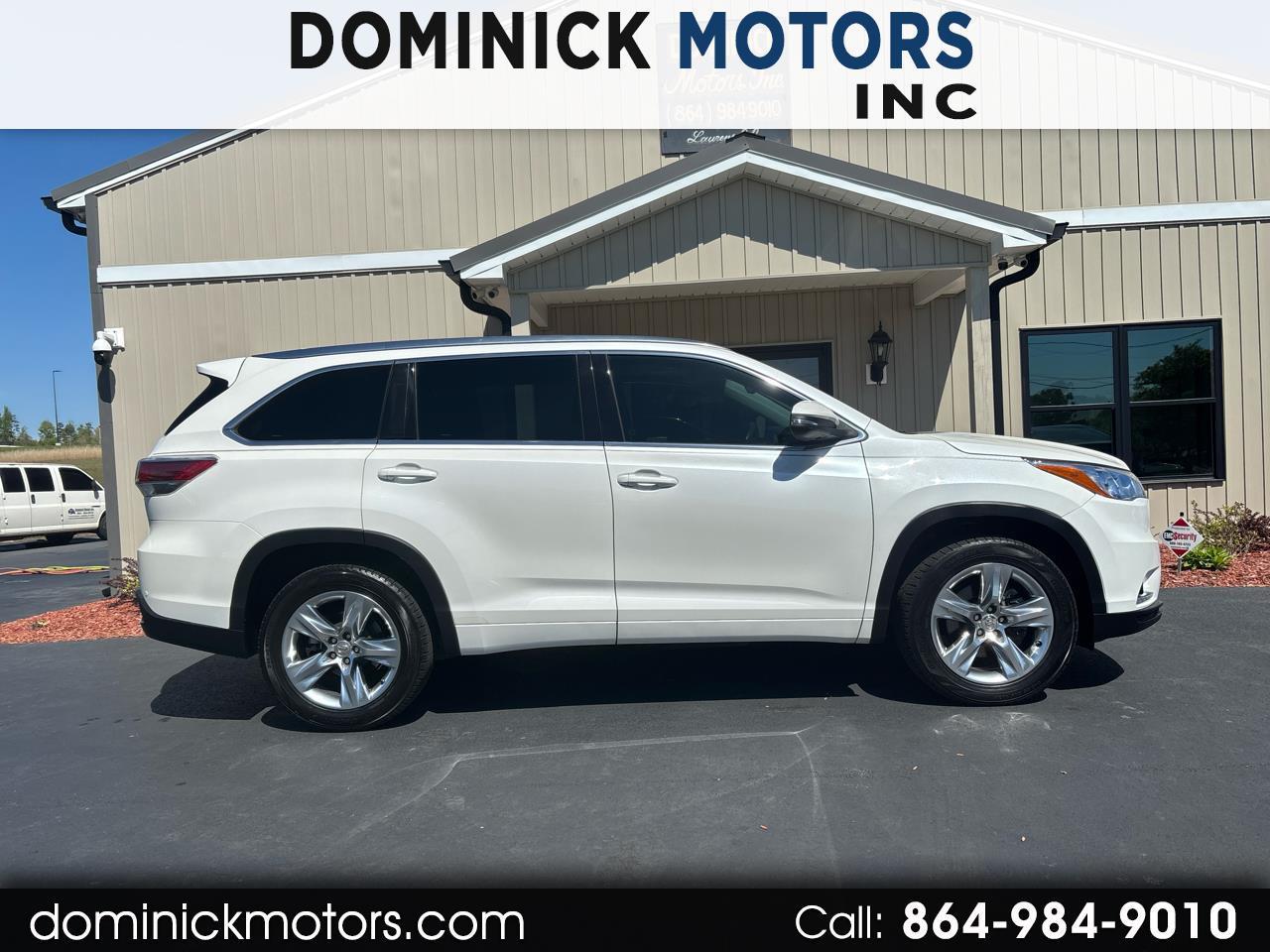 2014 Toyota Highlander Limited FWD V6