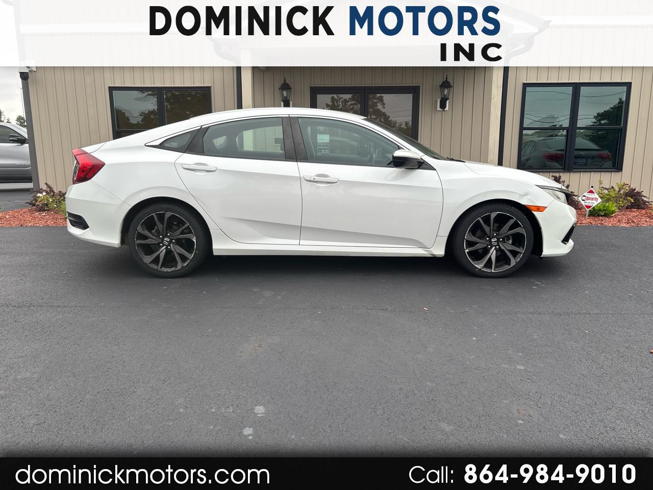 2019 Honda Civic EX Honda Sensing Sedan CVT