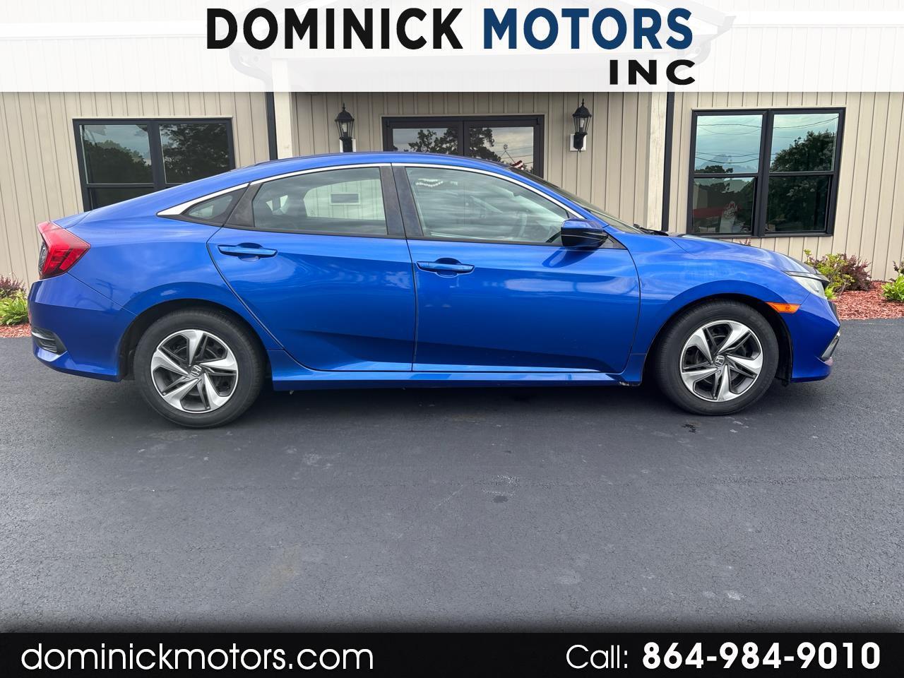 2020 Honda Civic LX Honda Sensing Sedan CVT