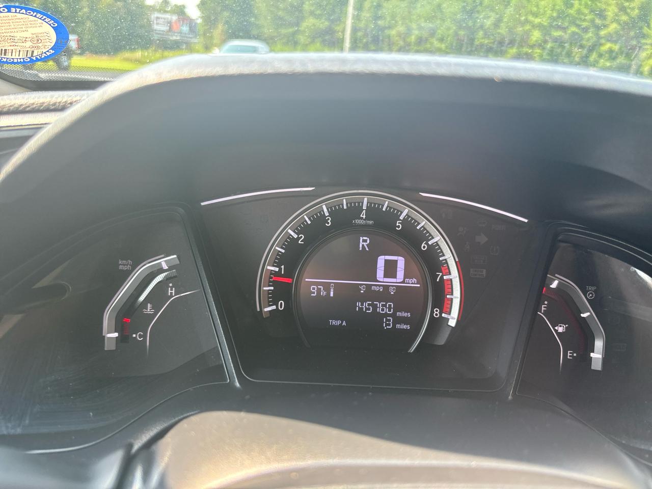 Honda Civic LX Sedan CVT 2018