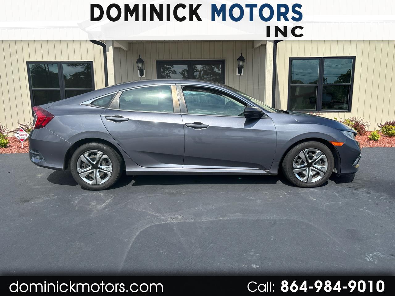 2020 Honda Civic LX Honda Sensing Sedan CVT
