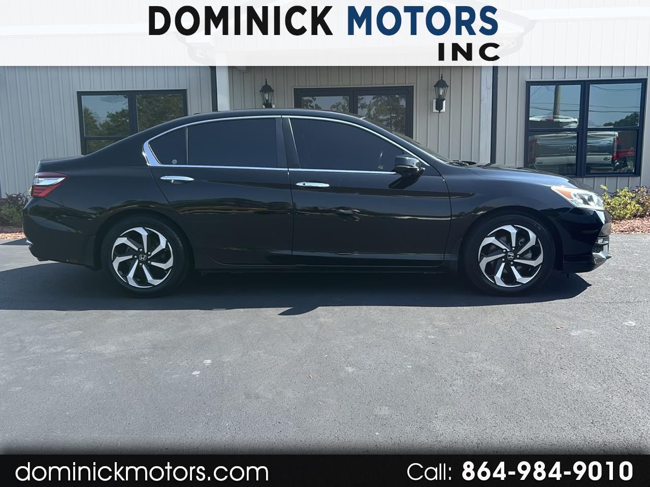 2016 Honda Accord EX-L Sedan CVT w/ Honda Sensing