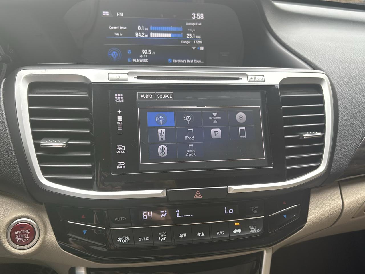 Honda Accord EX Sedan CVT 2016