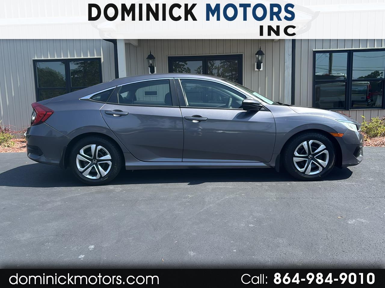 2016 Honda Civic LX Sedan CVT