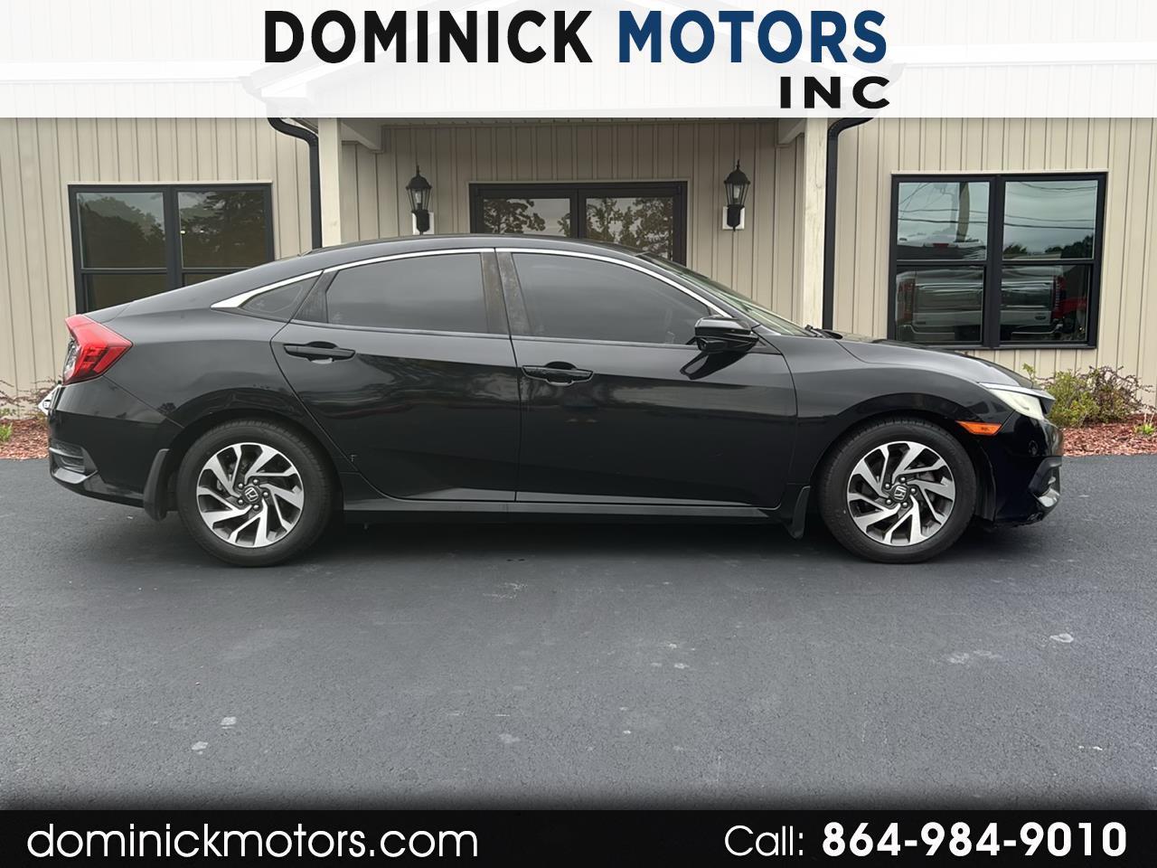 Honda Civic EX Sedan CVT 2016