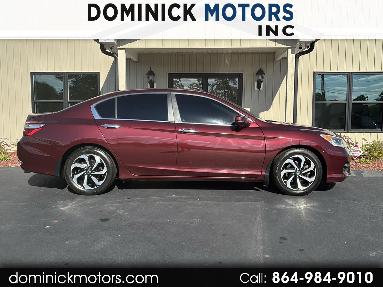 2016 Honda Accord EX Sedan CVT w/ Honda Sensing