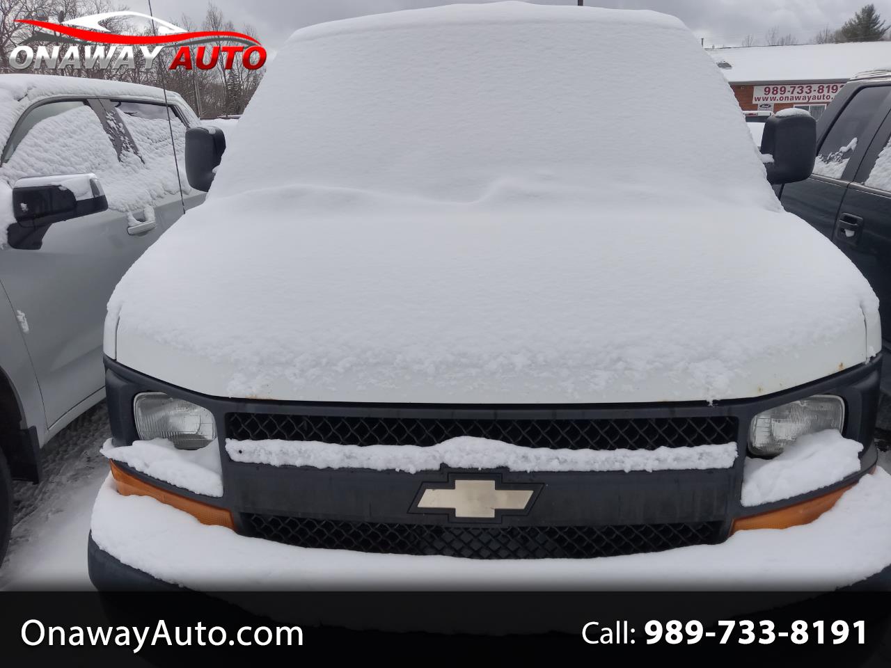 Used 2013 Chevrolet Express Cargo Van RWD 3500 155" for Sale in Onaway