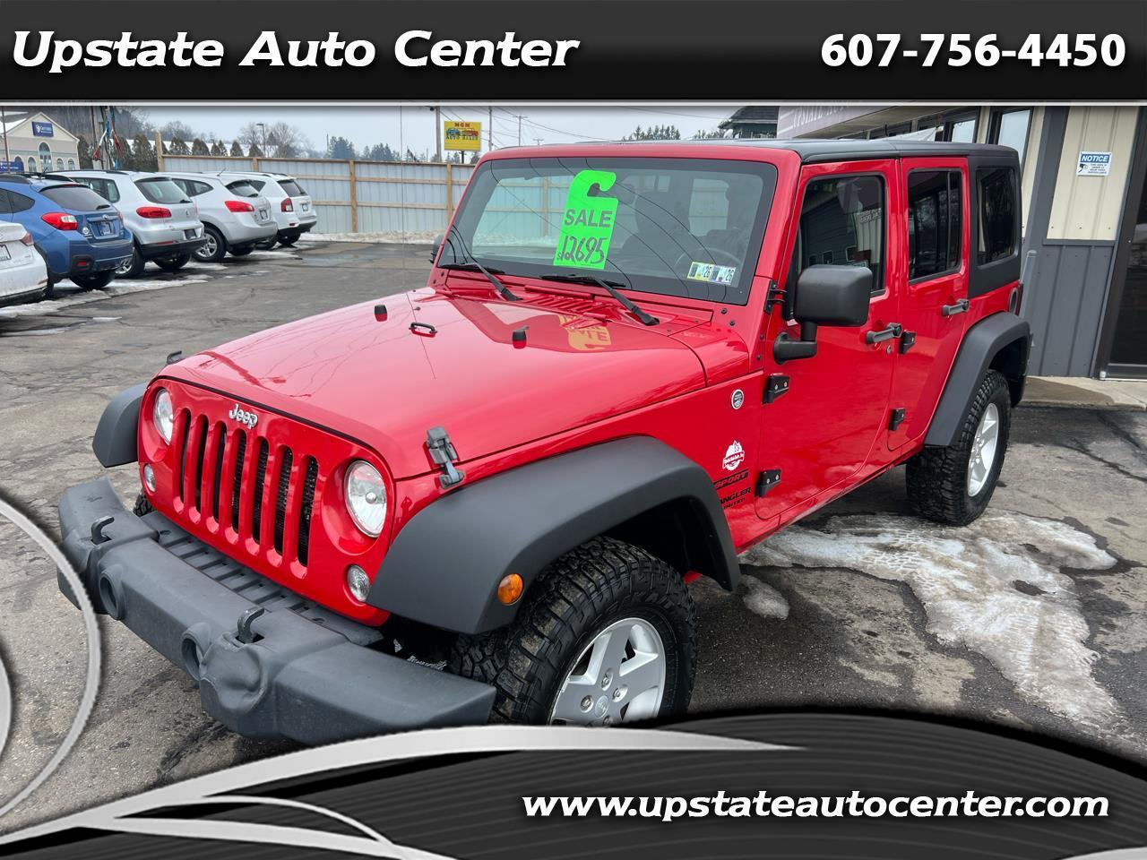 2014 Jeep Wrangler Unlimited 4WD 4dr Sport
