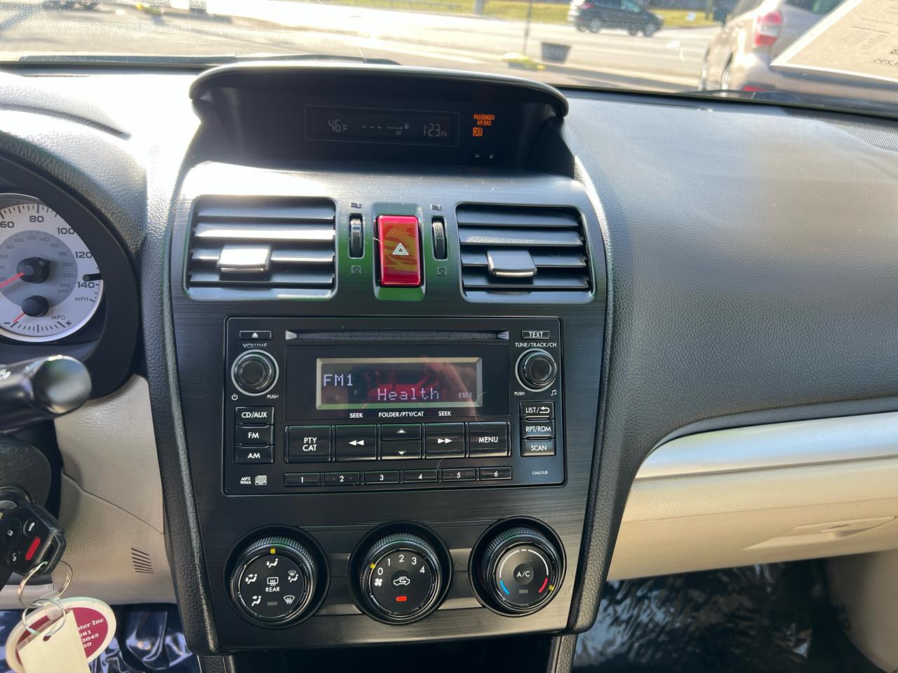 Subaru Impreza Sedan 4dr Auto 2.0i Premium 2014