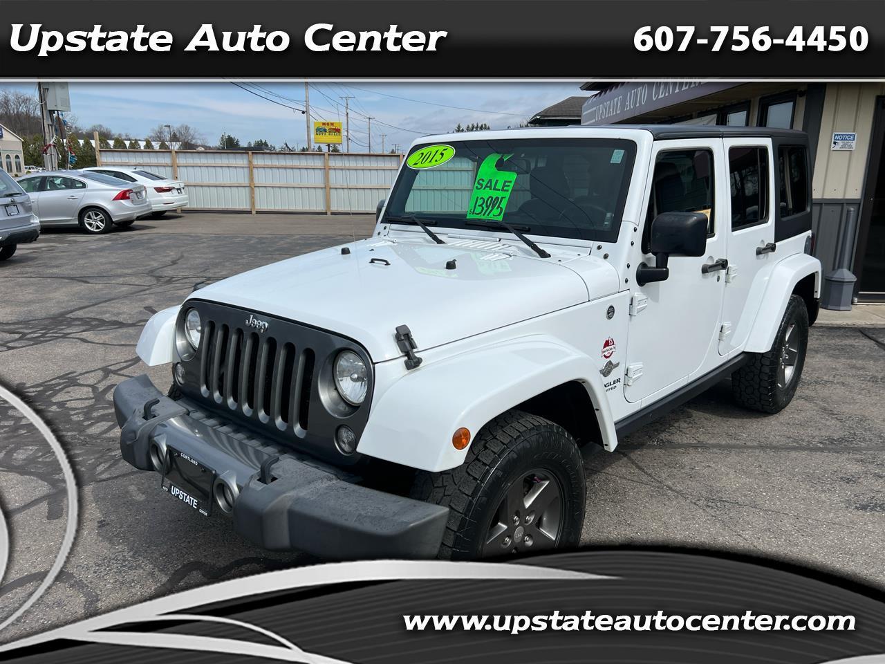 2015 Jeep Wrangler Unlimited 4WD 4dr Freedom Edition *Ltd Avail*