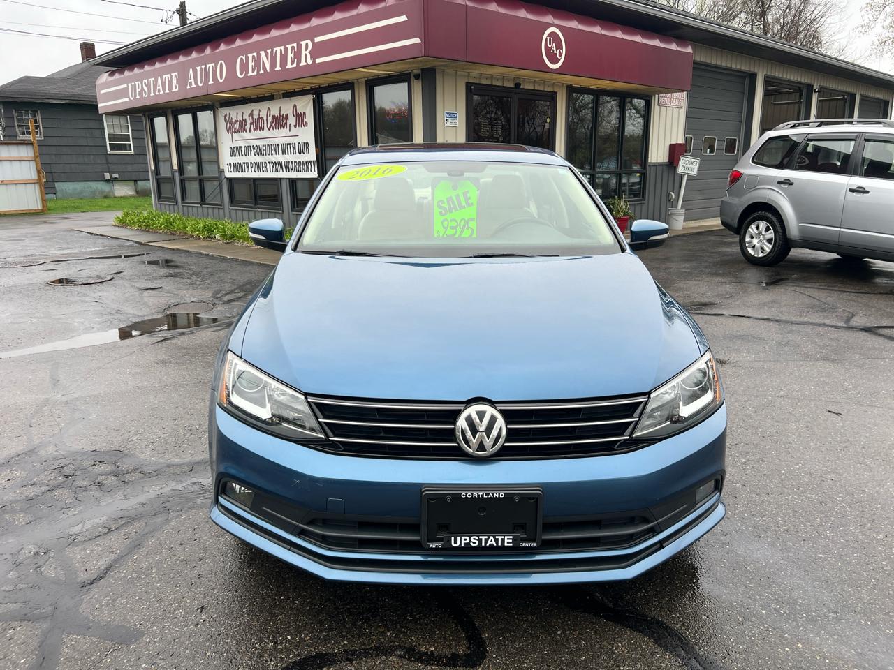 Volkswagen Jetta Sedan 4dr Auto 1.8T SEL PZEV 2016