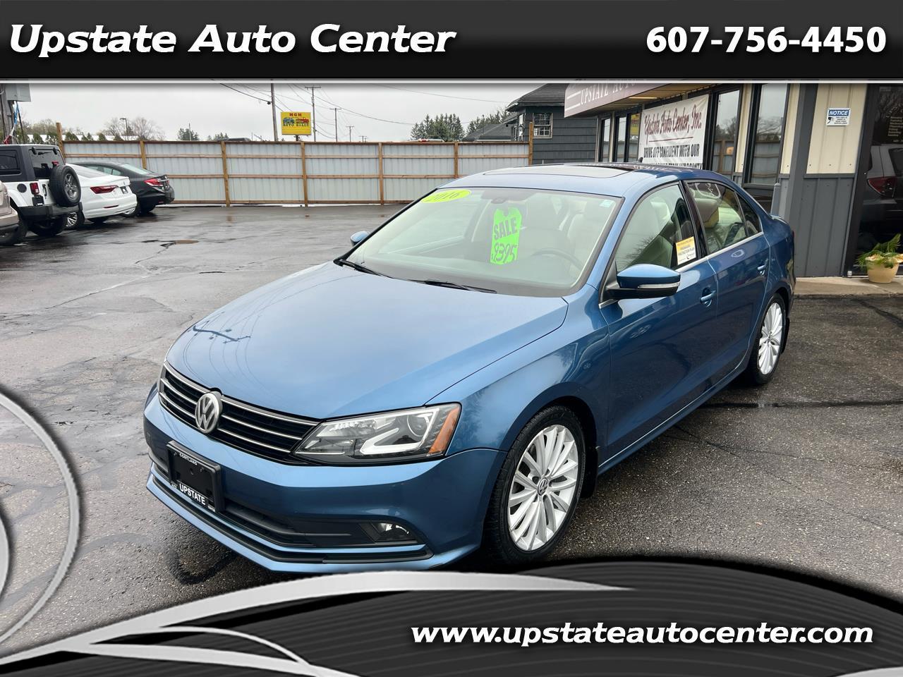 Volkswagen Jetta Sedan 4dr Auto 1.8T SEL PZEV 2016