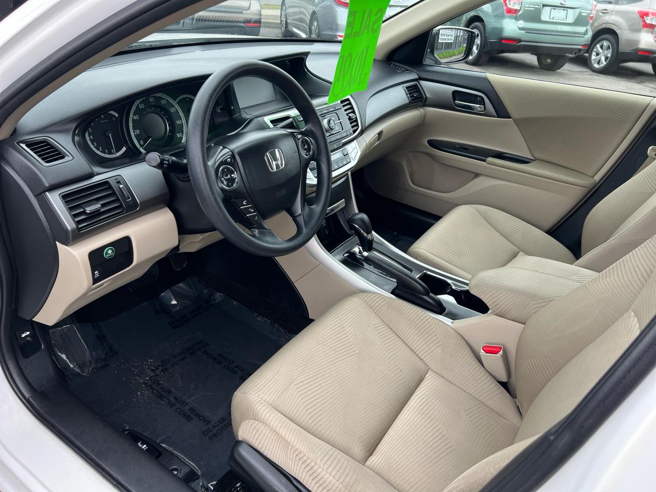 Honda Accord Sedan 4dr I4 CVT LX 2015