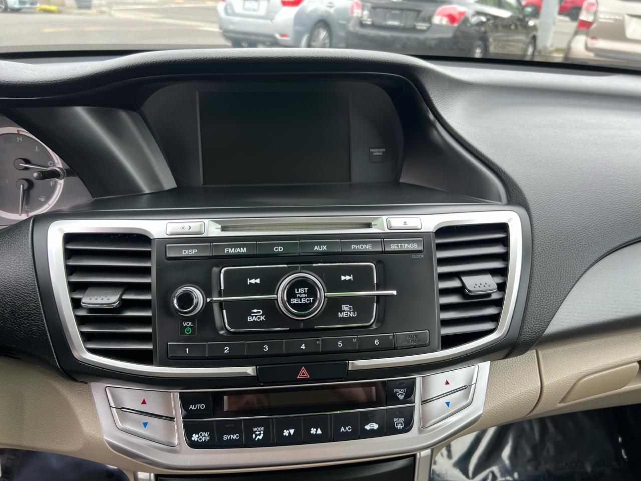 Honda Accord Sedan 4dr I4 CVT LX 2015