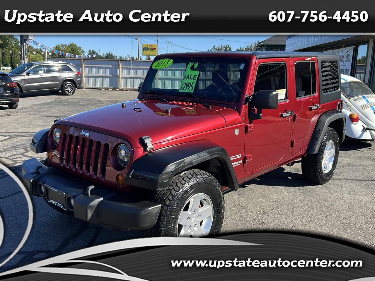 Jeep Wrangler Unlimited 4WD 4dr Sport 2013