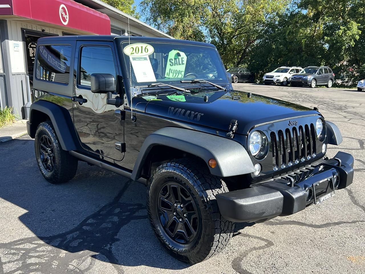 Jeep Wrangler 4WD 2dr Willys Wheeler 2016