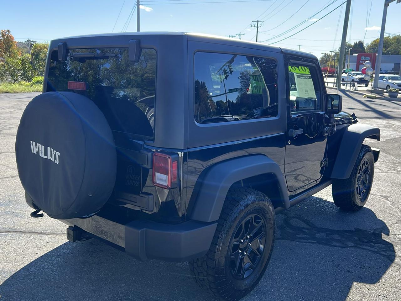 Jeep Wrangler 4WD 2dr Willys Wheeler 2016