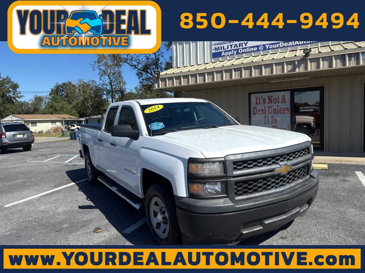 Chevrolet Silverado 1500 2WD Double Cab 143.5" Work Truck w/1WT 2014 Chevrolet Silverado 1500 2WD Double Cab 143.5" Work Truck w/1WT 2014
