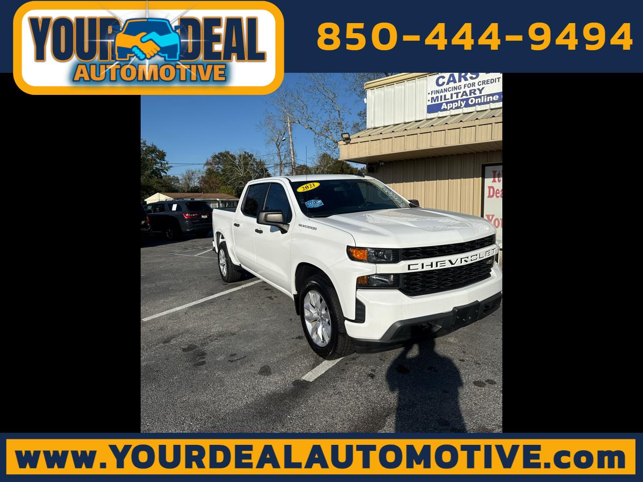 2021 Chevrolet Silverado 1500 2WD Crew Cab 147" Custom